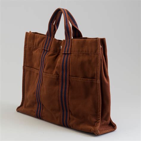 hermes fourre tout history|Hermes reversible tote.